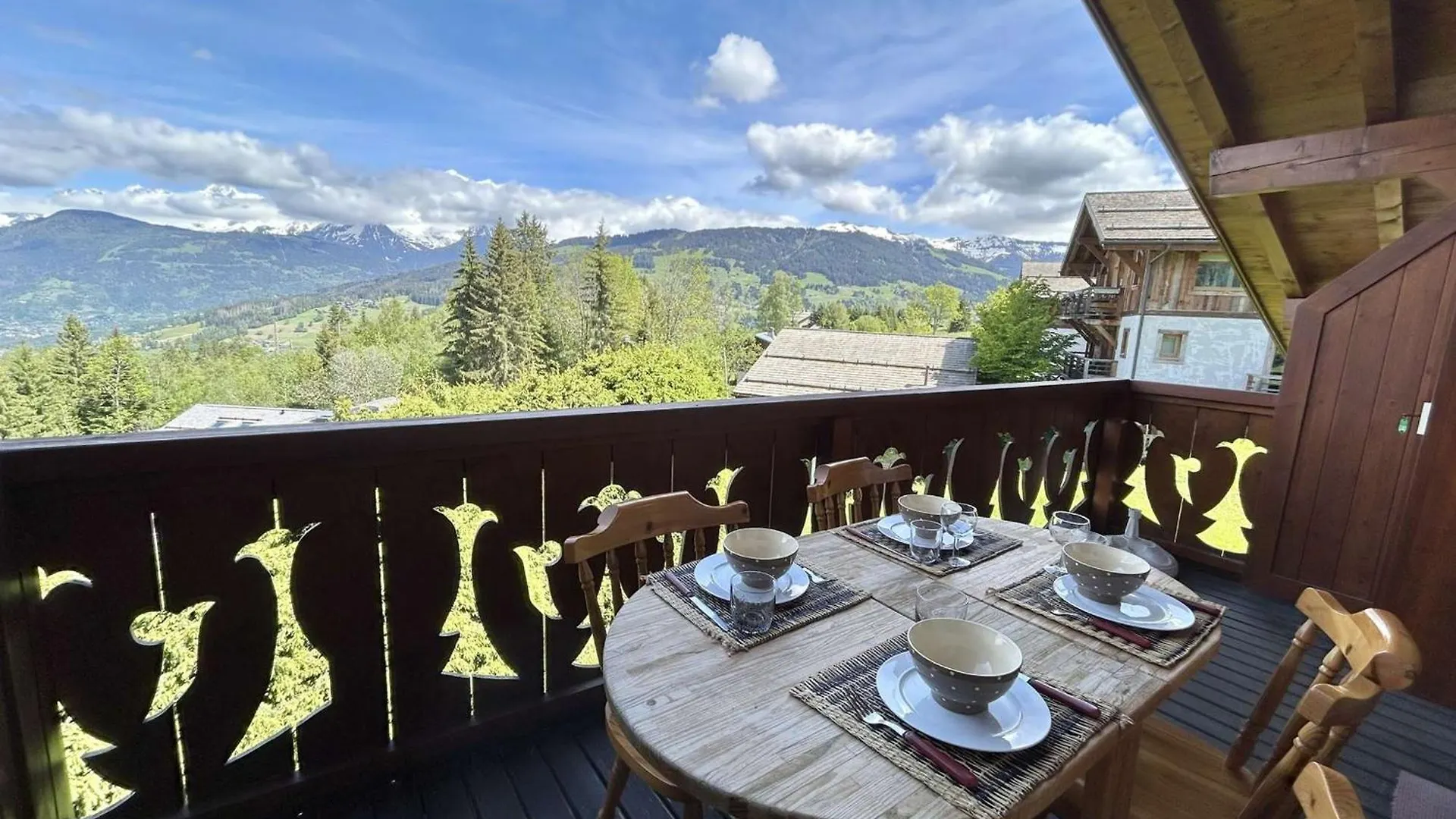 Appartement 3 Pieces + Mezzanine, 7 Couchages, 2 Balcons, Parking - Fr-1-597-177 Combloux Apartment