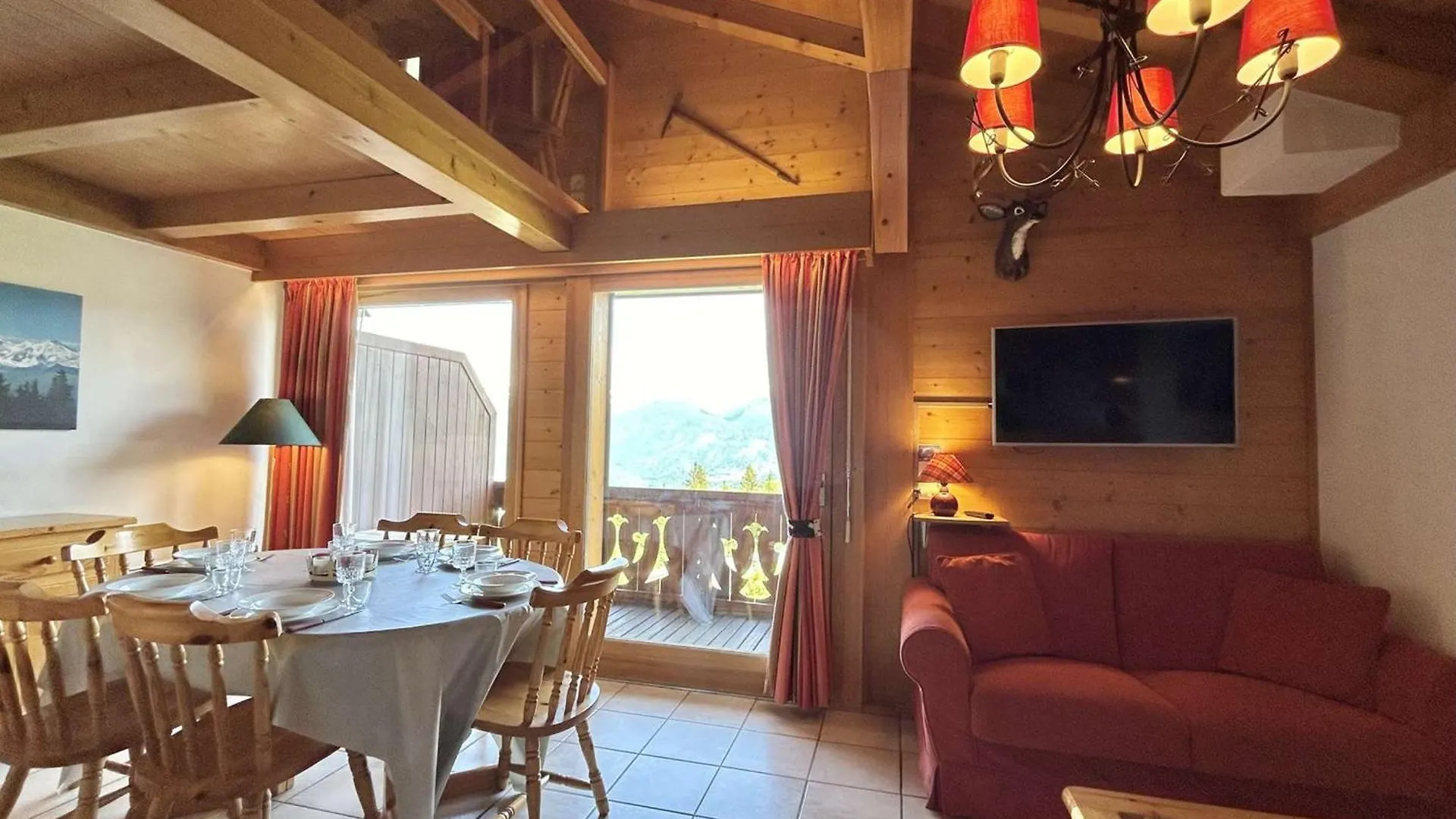 Appartement 3 Pieces + Mezzanine, 7 Couchages, 2 Balcons, Parking - Fr-1-597-177 Combloux Apartment